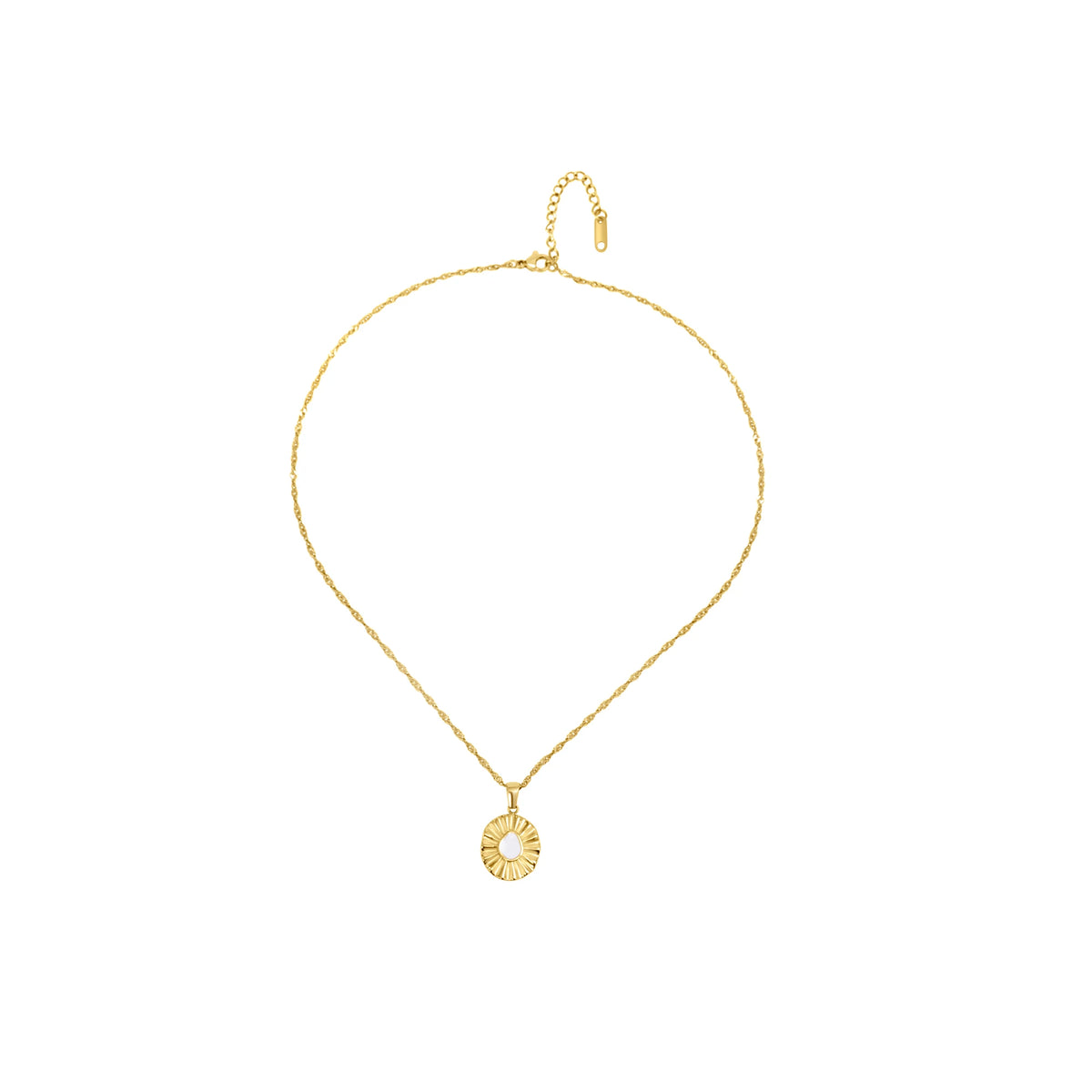 Solara medallion necklace