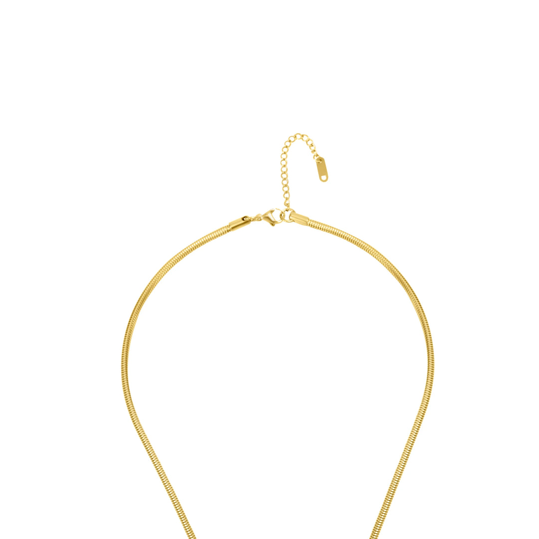 Serpent emerald necklace