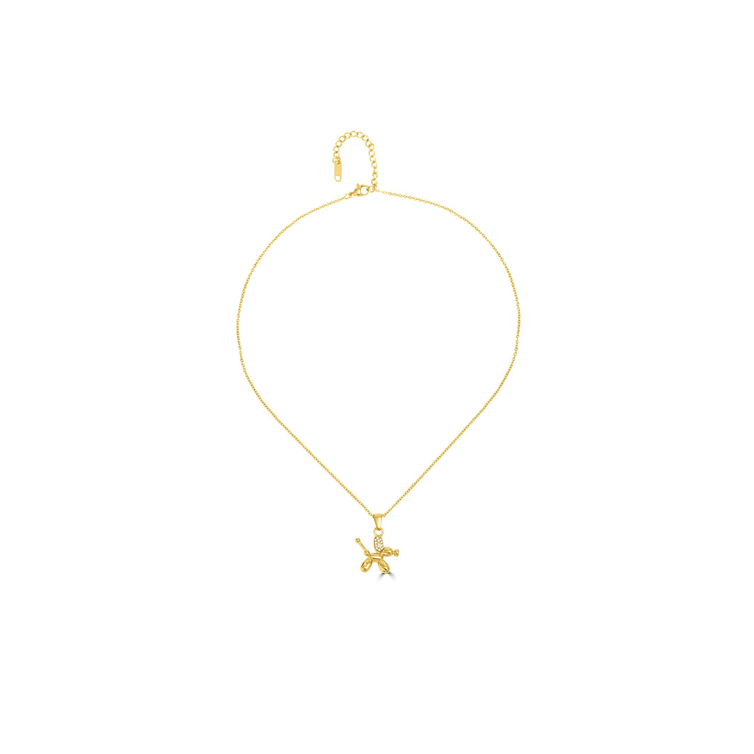 Paw love necklace