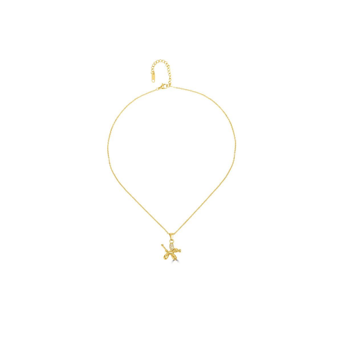 Paw love necklace