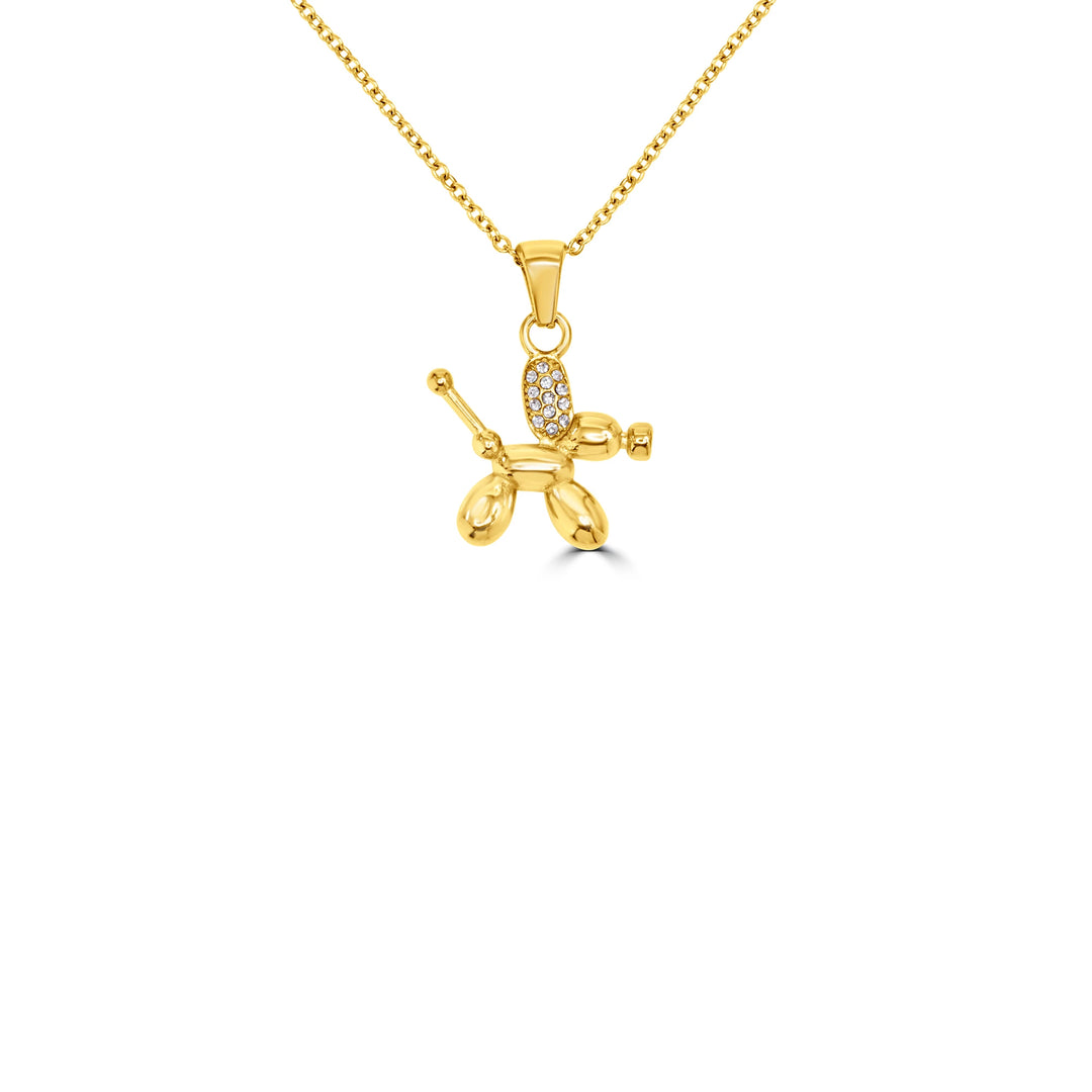 Paw love necklace