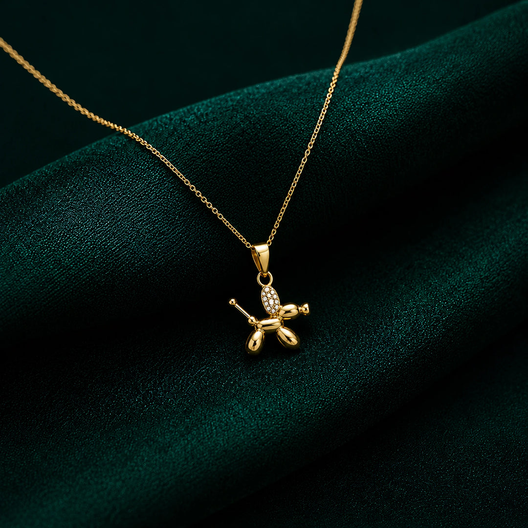 Paw love necklace