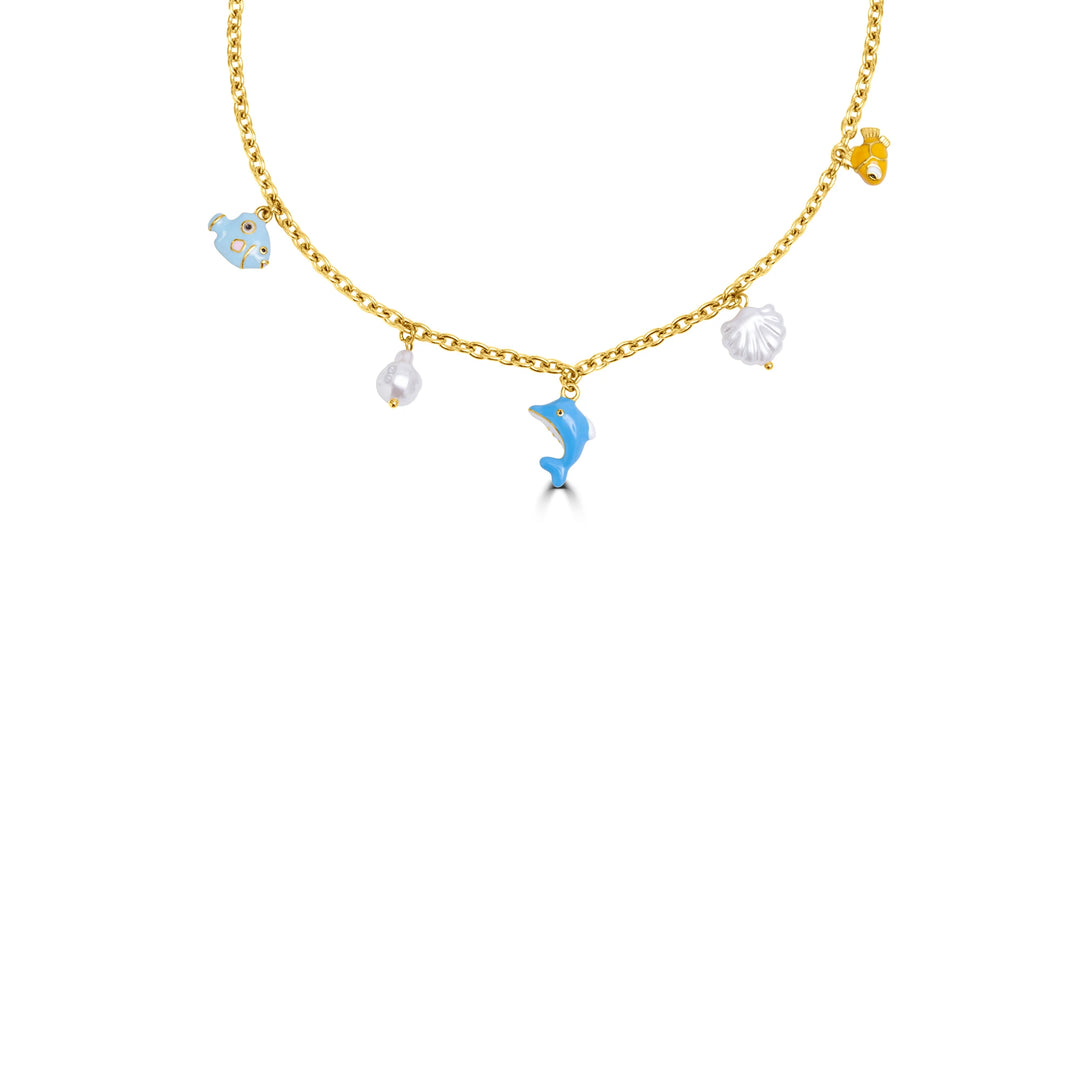 Dolphin ocean pendant