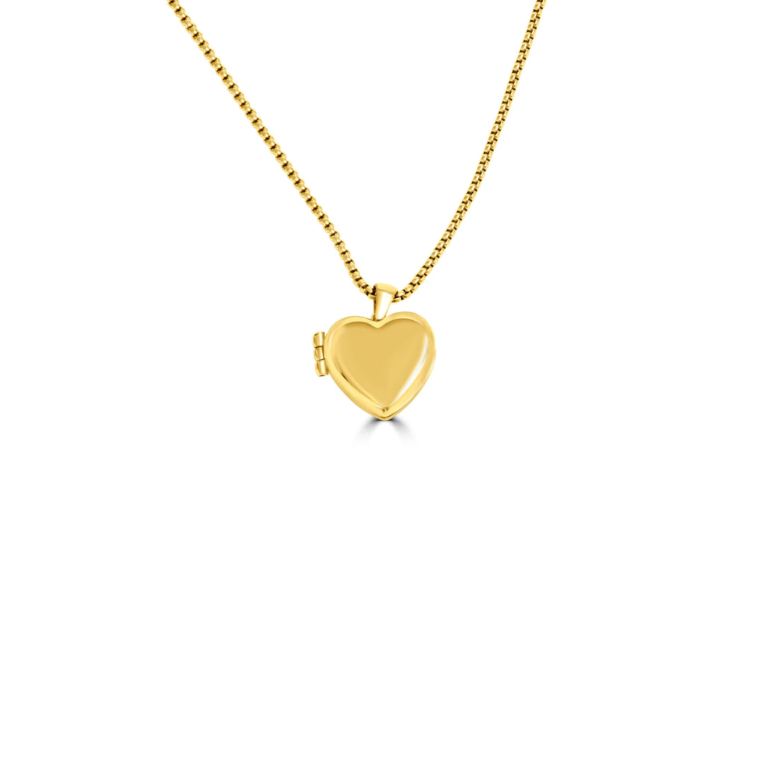 Memory heart necklace