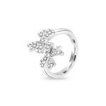 Load image into Gallery viewer, Ivory Bow Duo Ring
