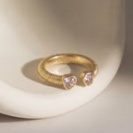 Load image into Gallery viewer, Blushia Ring (Pink)
