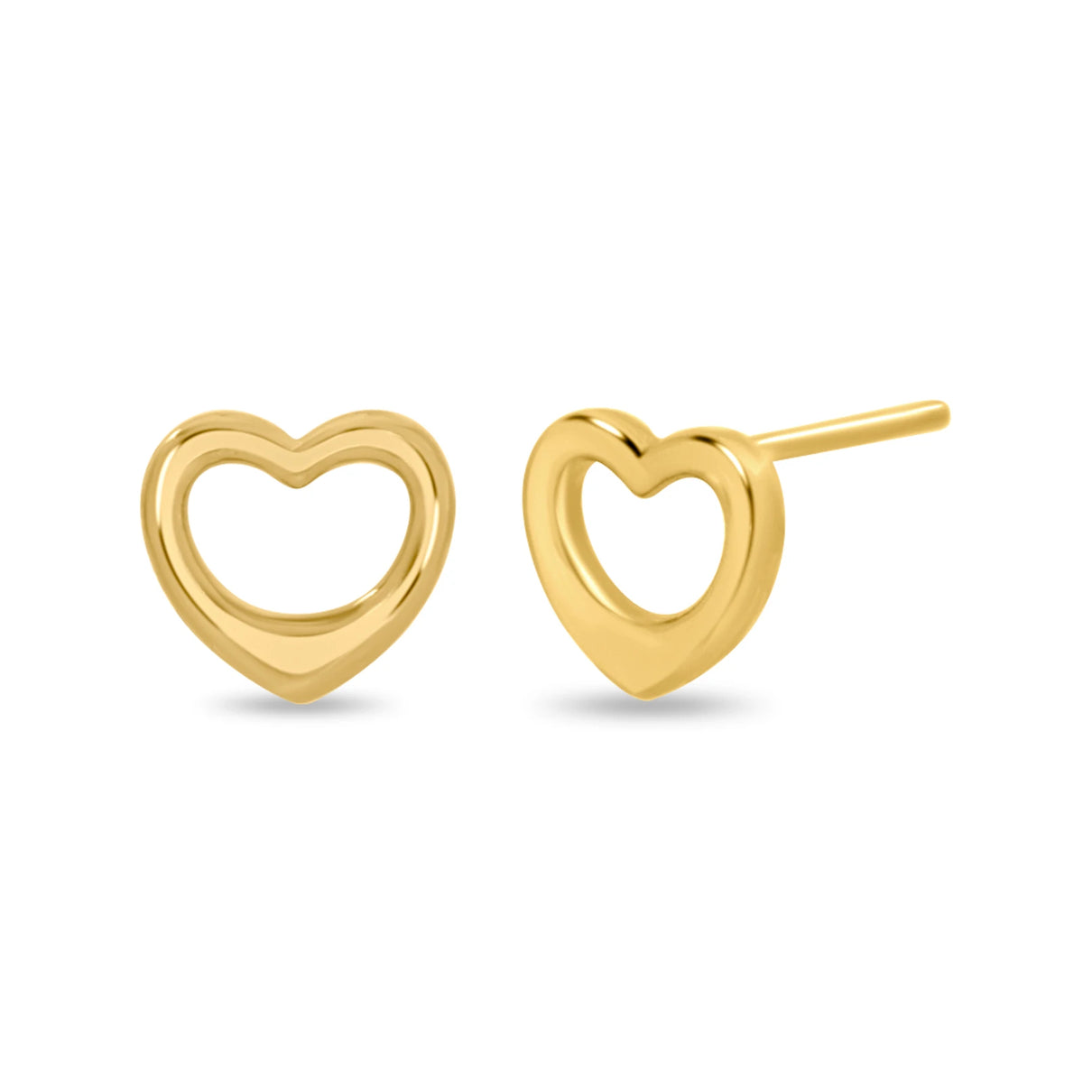 Mini heart earrings