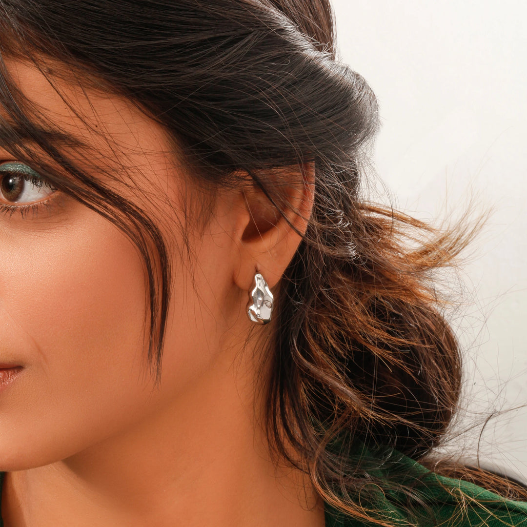 Molten Muse Earing (Silver)
