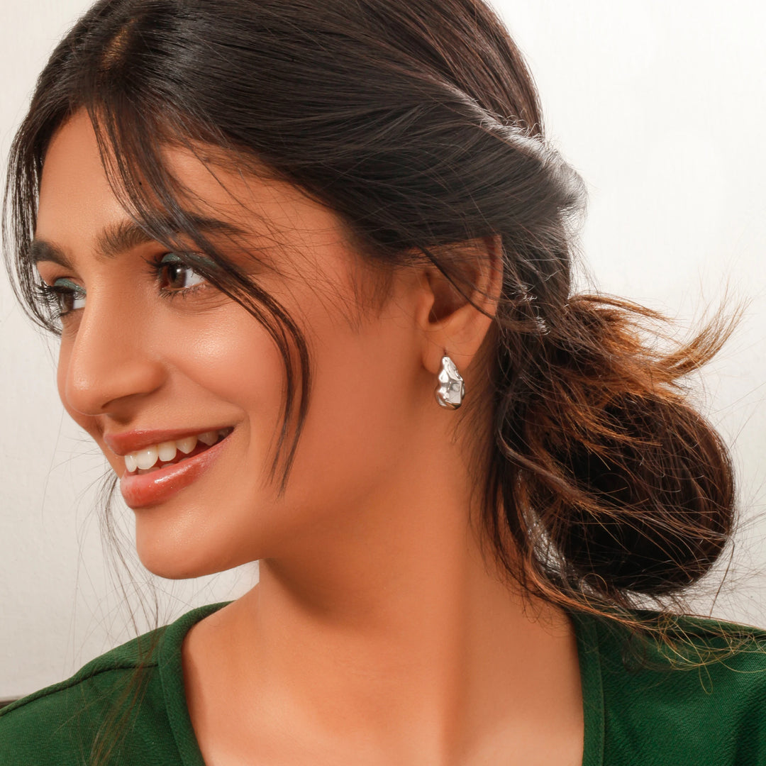 Molten Muse Earing (Silver)