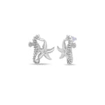 Load image into Gallery viewer, Starfish Seahorse Earrings
