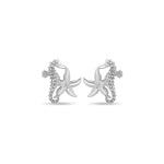 Load image into Gallery viewer, Starfish Seahorse Earrings
