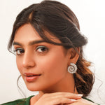 Load image into Gallery viewer, Sterling Silver Circle Earrings
