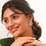 Load image into Gallery viewer, Sterling Silver Circle Earrings
