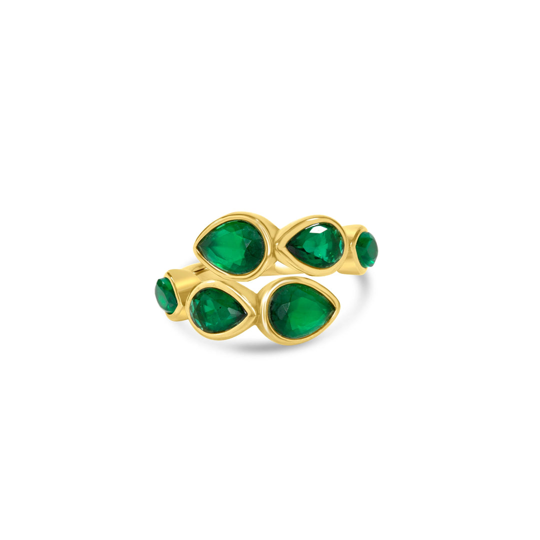 Emerald Bloom Ring