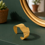 Load image into Gallery viewer, Gold-Plated Eagle Cuff Bracelet
