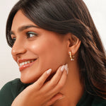 Load image into Gallery viewer, White Pearl Drop Earrings
