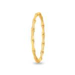 Load image into Gallery viewer, bamboo-inspired bangle (gold)
