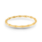 Load image into Gallery viewer, bamboo-inspired bangle (gold)

